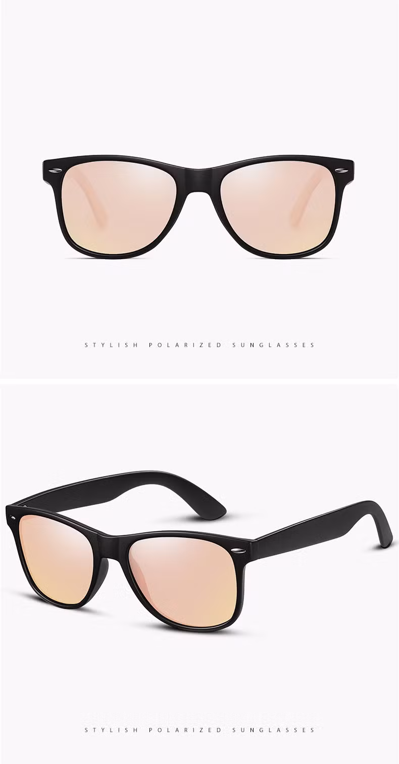 Ready to Ship New Arrive Hot Selling Colorful PC Retro Fashion Polarized Sunglasses for Man and Women Wholesale