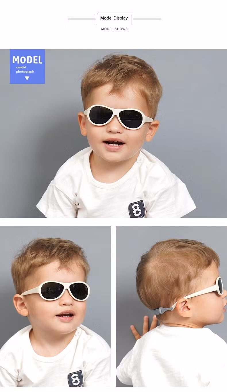 Children Silicone Polarized UV Protective Kids Sunglasses Cute Baby Sunglasses for Boys and Girls