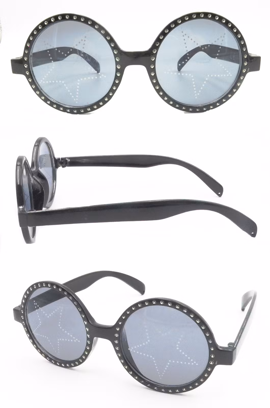 2018 PC Wedding China Factory Price Retro Round Party Sunglasses