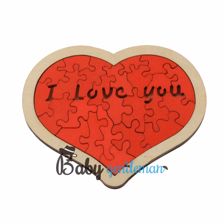 New Hottest Heart Shape Puzzle for Kids Z14105D