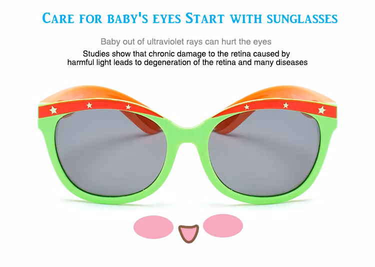 Wholesale Soft Silicon Polarized Lens Kids Design Sunglasses 2020 Promotional Child UV400 Sunglasses with Custom Logo