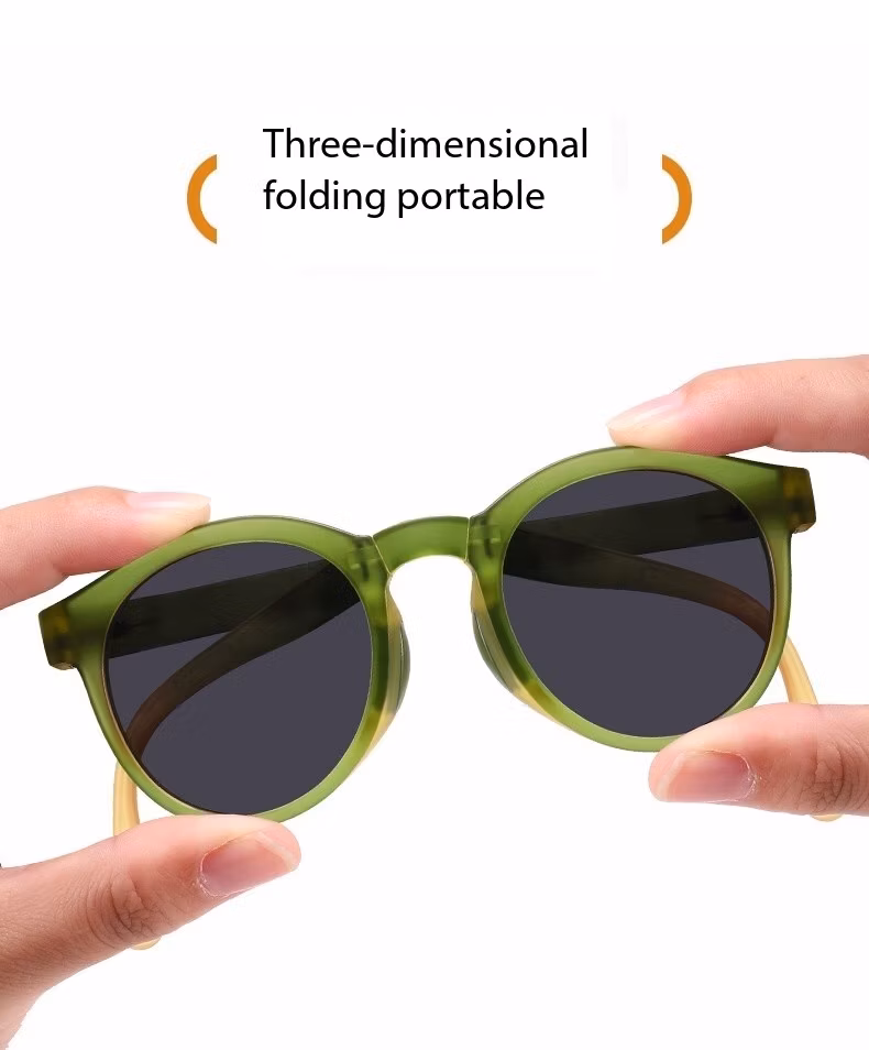 Designer Fashion Kid/Children Tpee Folding Polarized Children Sunglasses