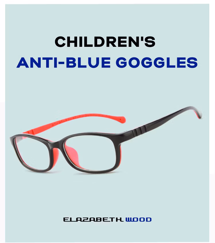 Anti Blue Ray Tpee Rubber Tr90 Kids Glasses