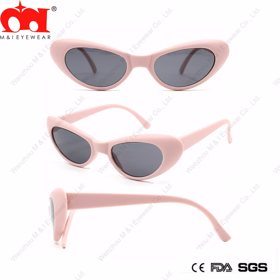 Cat Eye Fashion Plastic Girl Outdoor Party Luxury Simple Kids Sunglasses (LT905060)