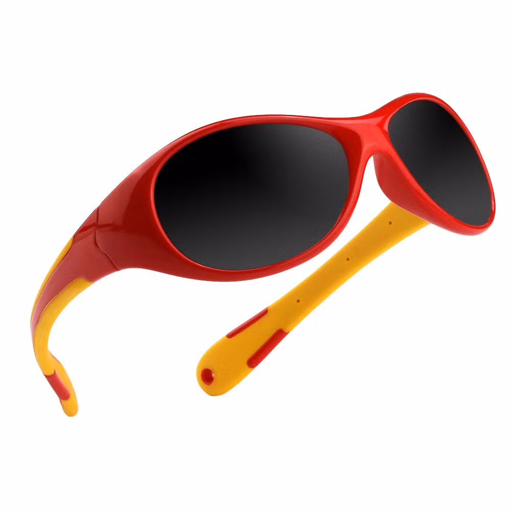 Wholesale Nice Quality Fashion Silicone Sunglasses with Rope for Kids