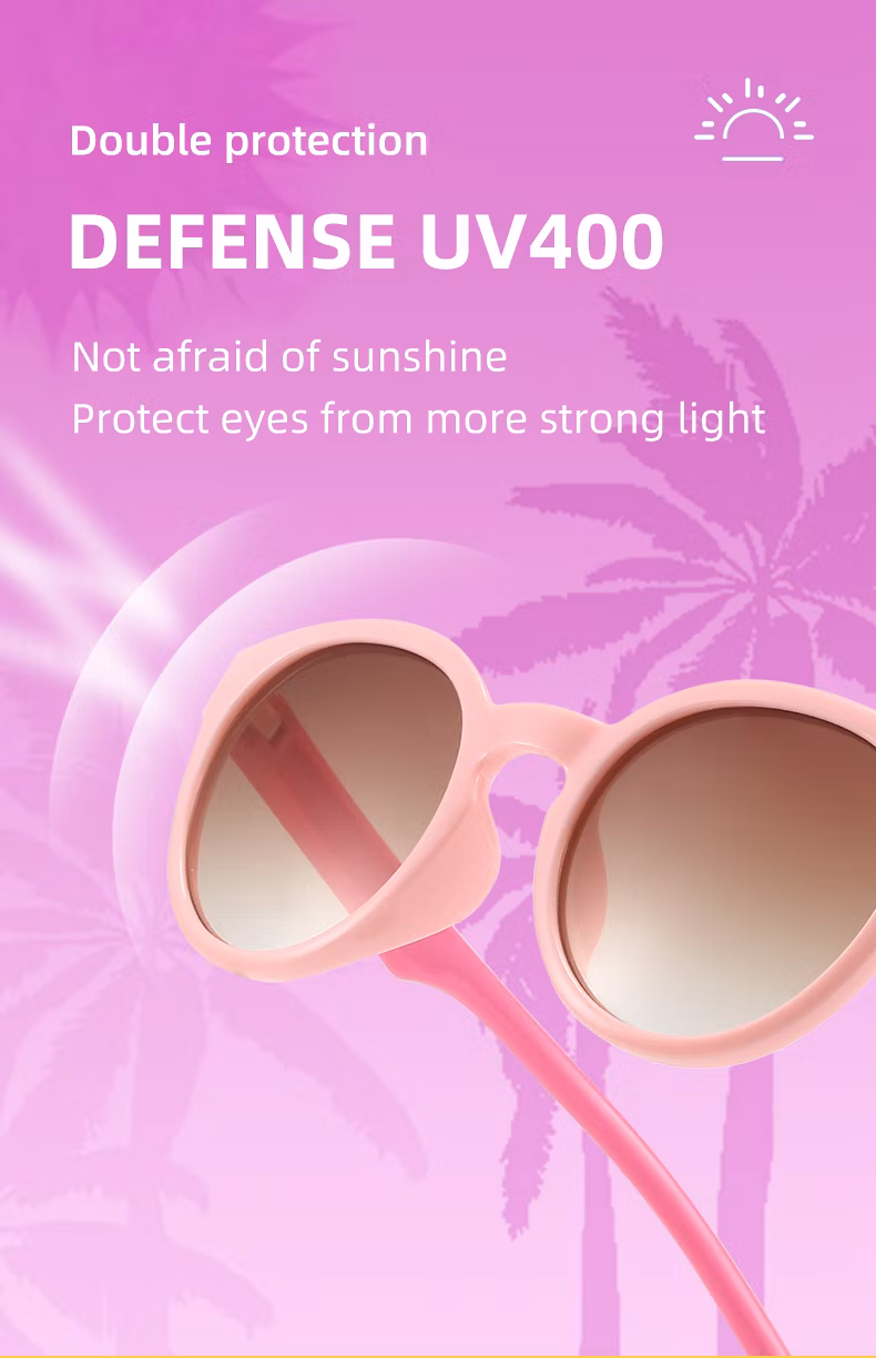 Fashionable Children′s Kids UV400 PC Material Sunglasses