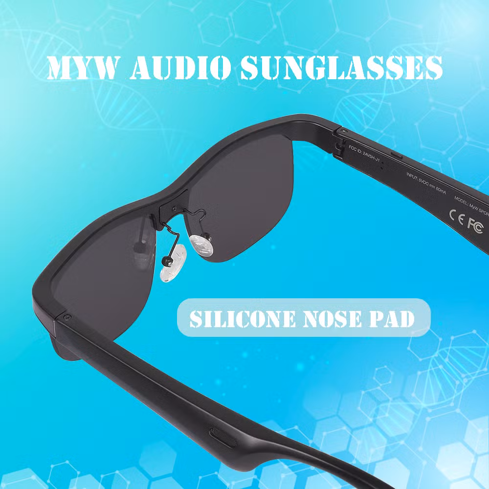 Wholesale Handsfree Calling and Music Bluetooth 5.0 Smart Glasses Sunglasses Eyeglasses for Outdoor