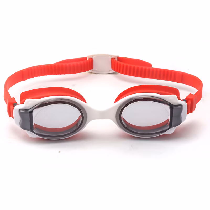 Various Colors Anti-Fog Swimming Goggles Swim Glasses for Junior