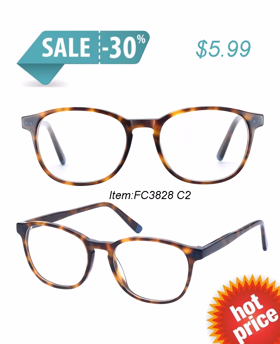 Lamination Acetate Frame Eyewear Glasses