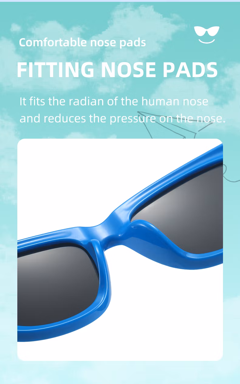 2023 New Kids Children Plasticuv400 Outdoor Baby Shades Sunglasses