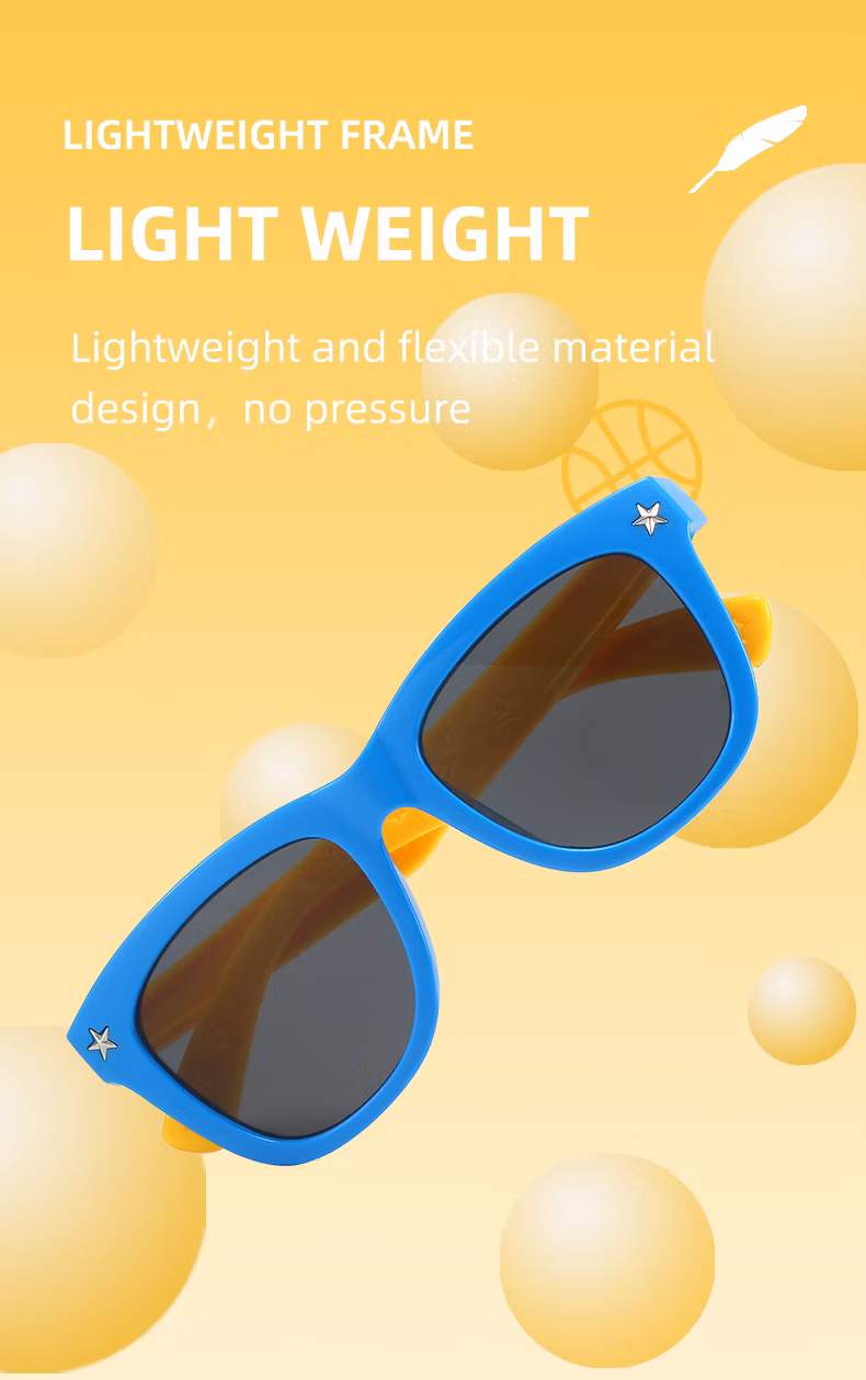 2023 New Kids Children Plasticuv400 Outdoor Baby Shades Sunglasses