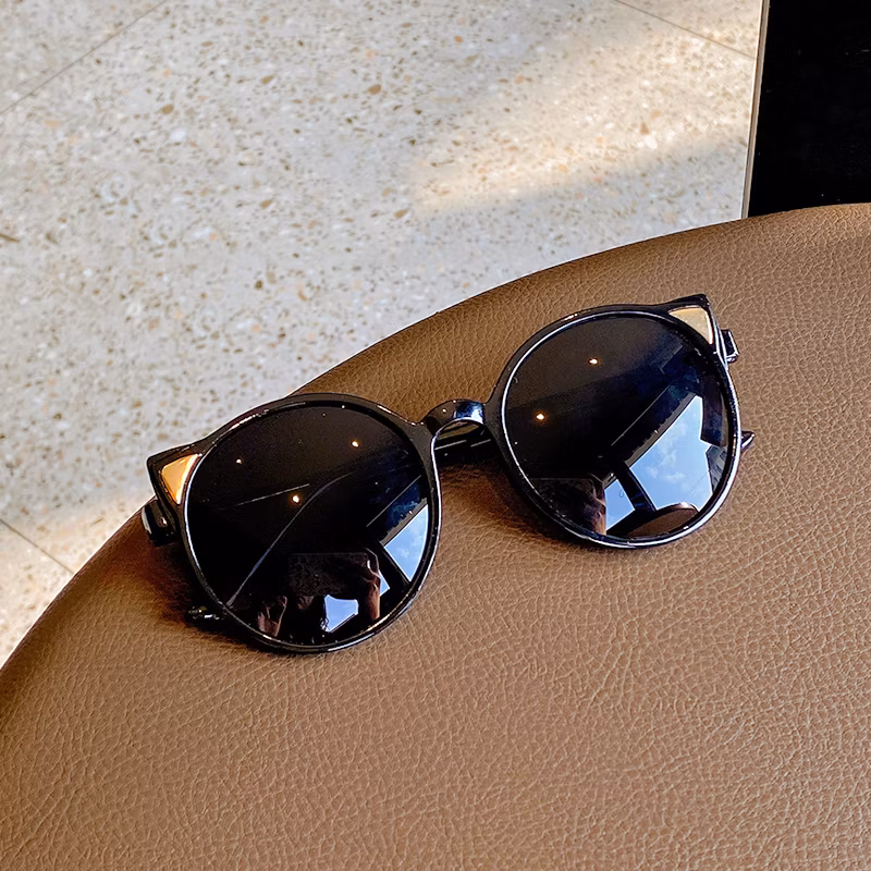 New Arrival Fashion Children Cat Eye Shape Kids Shades Sunglasses