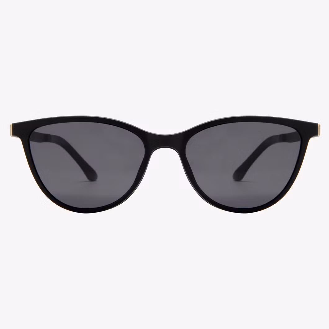Small Cat Eye Spectacle Frames for Men Women Ultem Clip on Wholesale Best Quality Sunglasses