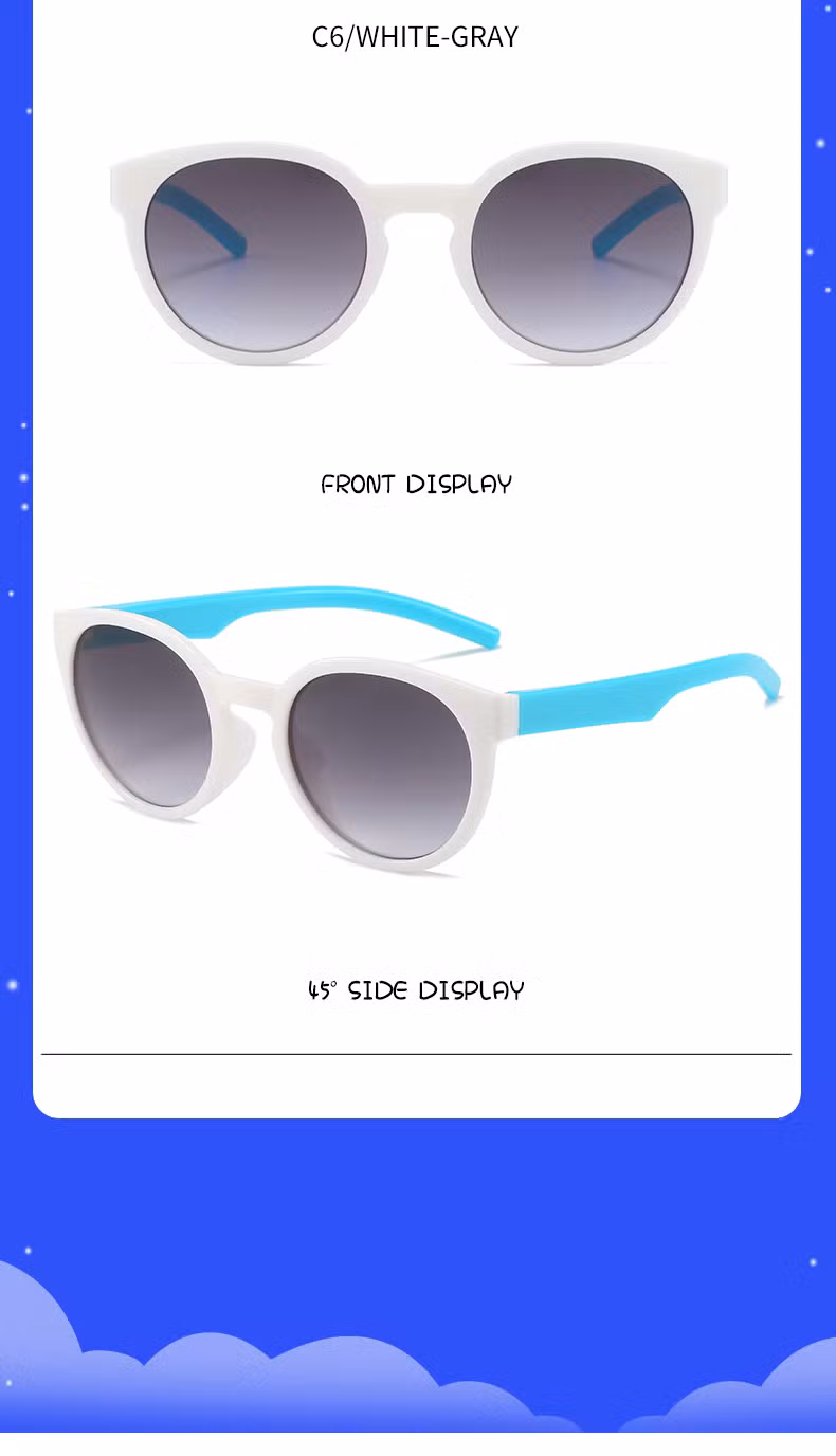 Fashionable Children′s Kids UV400 PC Material Sunglasses