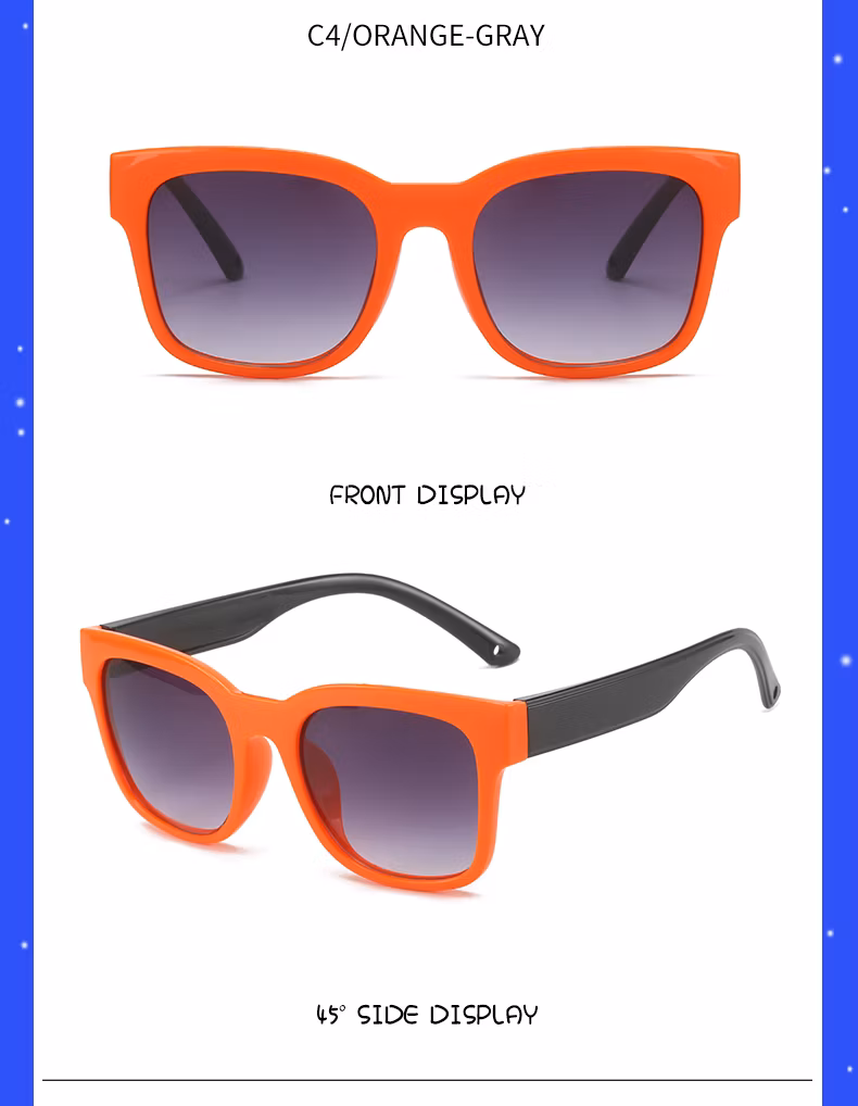 Fashion UV400 Wholesale Infant Boys Girls Children Toddler Kids Sunglasses