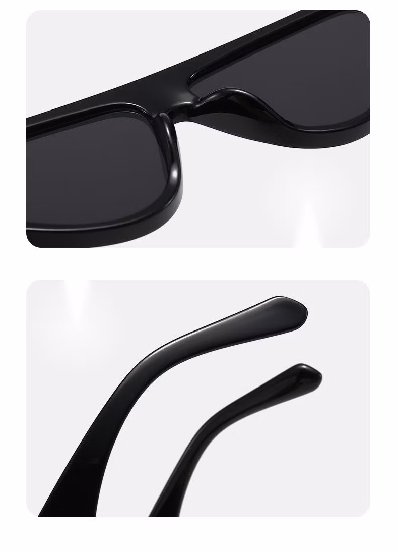2024 New Fashion Triangle Cat Eye Sunglasses Retro Matching Sunglasses UV Protection Sunglasses