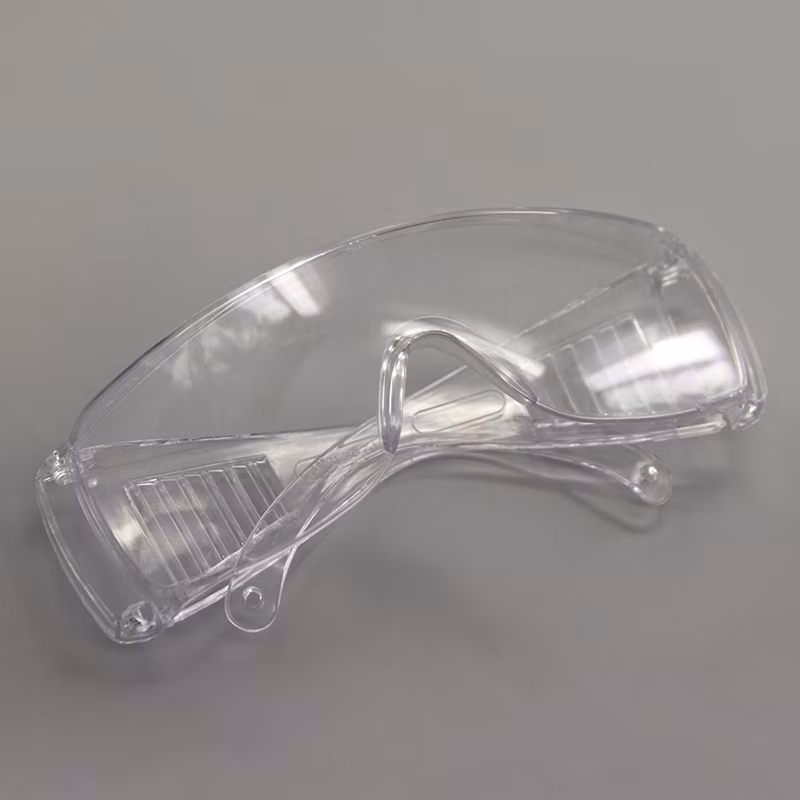 Fashion Large Frame Children Outdoor Sport Sunglasses Face Screen Transparent Anti Fog Kids Safety Glasses