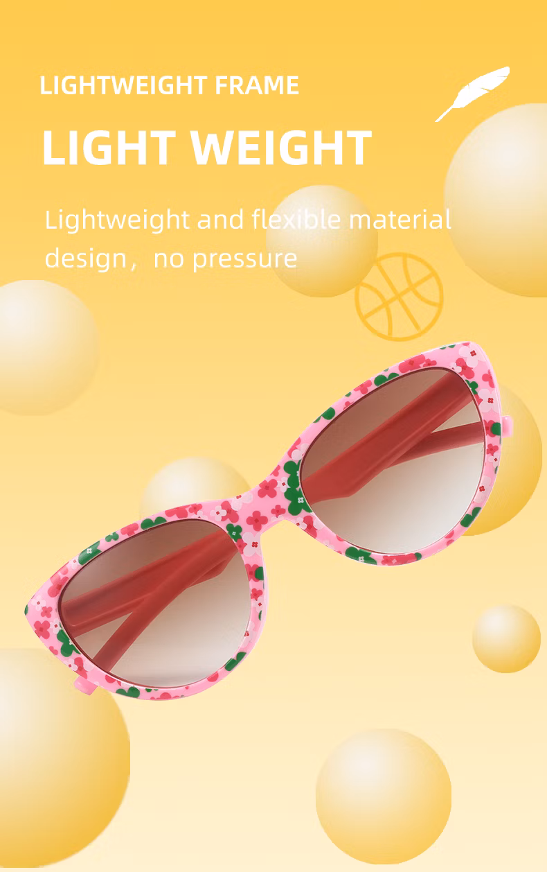 Factory Fashion New Color Plastic Frame Children Children Sunglasses for Kid