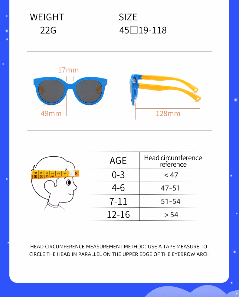 Unisex New Design Baby Kids PC Plastic Sunglasses Sun Glasses in Stock Children Fashion Sunglasses