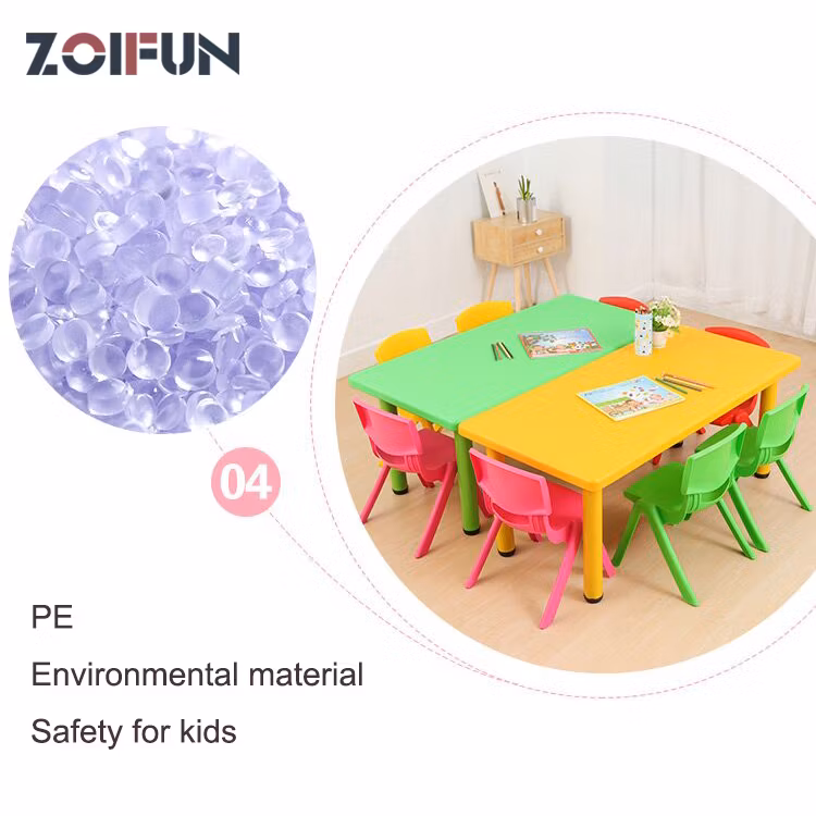 Zoifun Kindergarten Furniture High Quality Children′s Tables and Chairs Kid′s Table