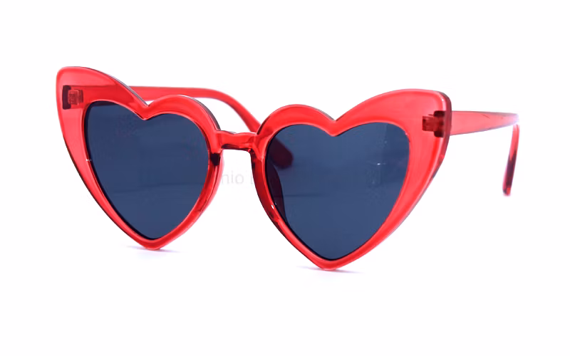 2021 Hot Sale AC Lens Fashion Designer Heart Shape Sunglasses Kids Sunglasses