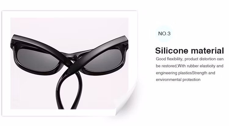 2024 New Style UV400 Polarized Cartoon Comfortable Retro Silicon Children Sunglasses