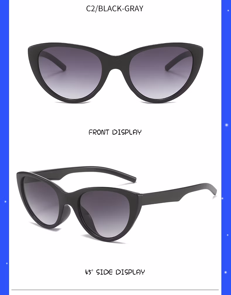Factory Fashion New Color Plastic Frame Children Children Sunglasses for Kid