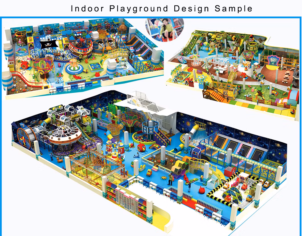 Factory Children Indoor Children′s Labyrinth Indoor Play Center for Funny