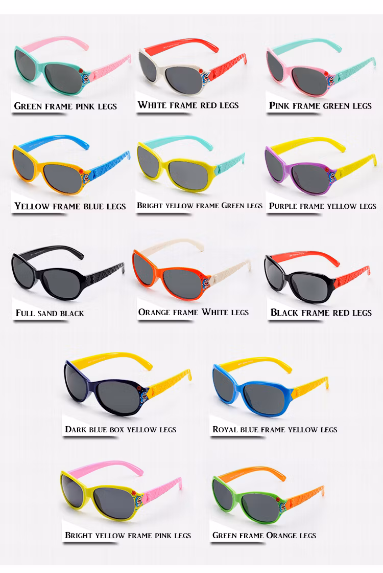 2024 New Top Quality Flexible Polarized Kids UV400 Sunglasses