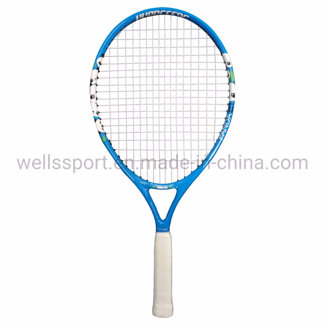 Cheap Wholesale 17inch Aluminum Frame Tennis Racket with String and Case Bag for Kids