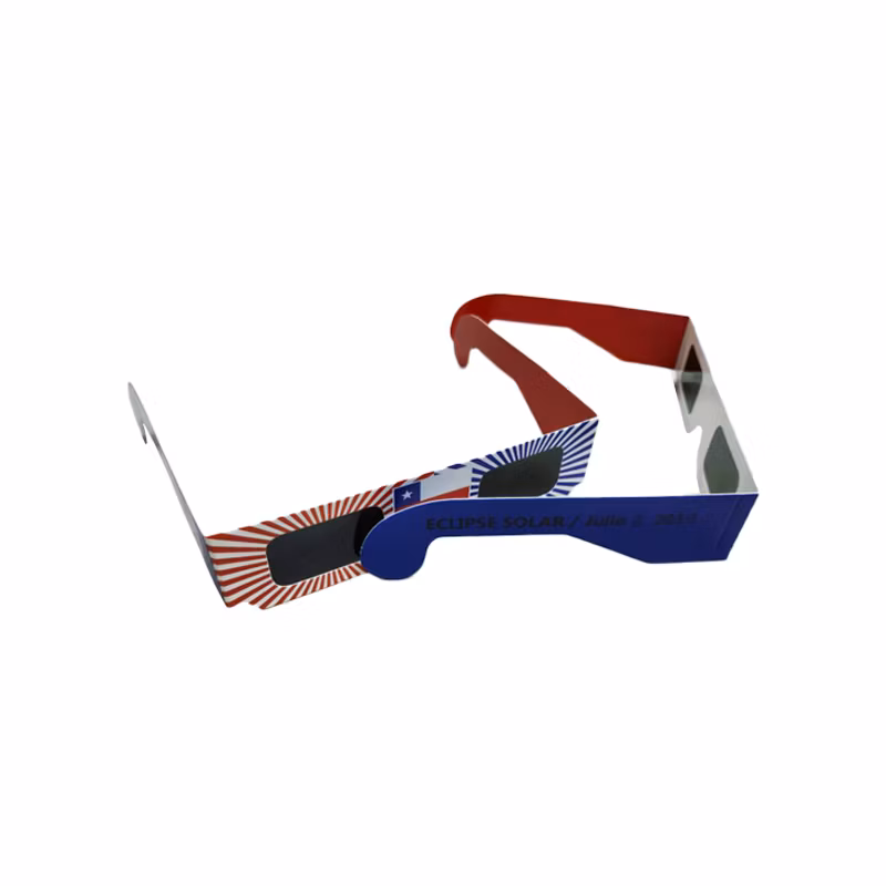 CE ISO Certified Paper PC Children Acrylic Sun Glasses New Year