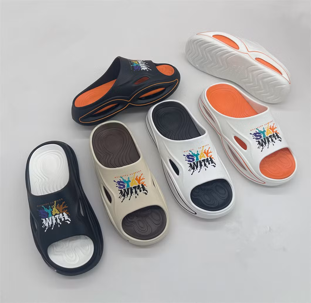 2024 Summer New Children′s Slippers Kids Indoor Dormitory Slides Slippers Non-Slip Boys Girls Outer Wear Soft Sole Shoes