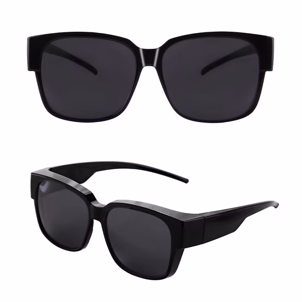Glasses Cover Myopia Sunglasses Polarization UV Proof Simple Driving Clip-on Sunglasses