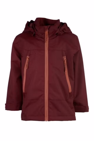 Cabernet/ Faded Roserecycled Shell Jacket Children 1-7 Outerwear