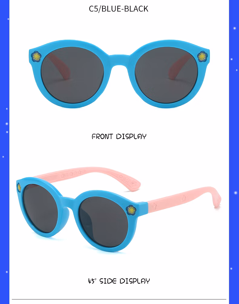 2023 High Quality Newest Cheap Cartoon Kids Eyewear Hot Sale Boys Girls Sun Glasses Children Sunglasses