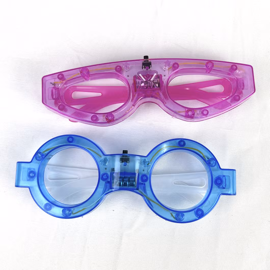Neon Colorful Luminous Star Shape LED Glasses Party for Kids Birthday Halloween Christmas Parties
