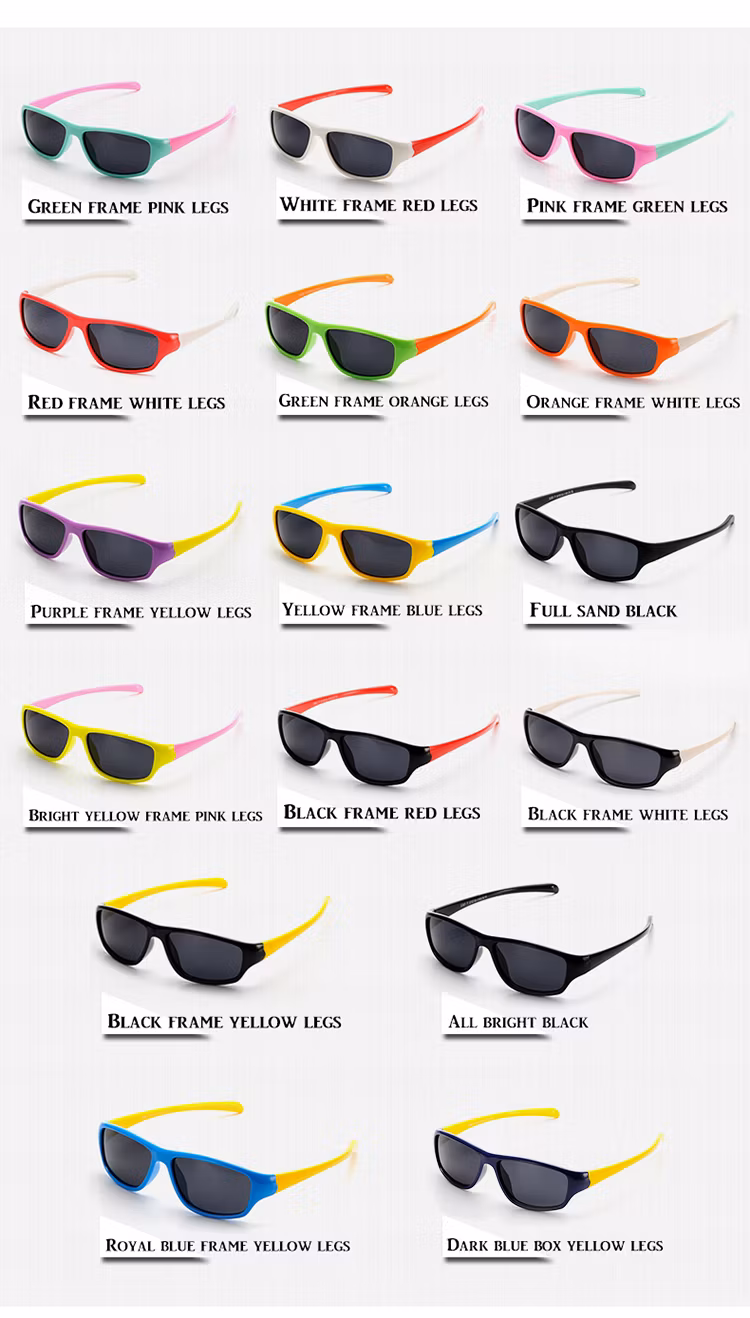 Children Fashion Outdoor Sports Polarized Sunglasses for Kids