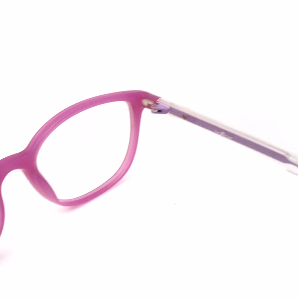 Girl Cute Purple Pink Kids Acetate Optical Frame