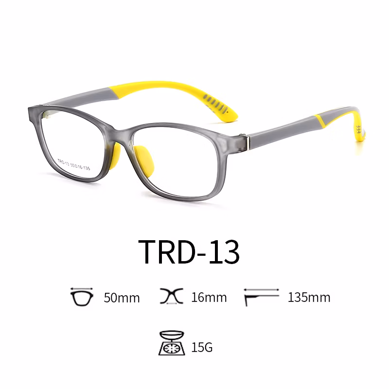 2020 Promotion for Anti Blue Light Glasses Tpee Rubber Flexible Kids Nerd Glasses