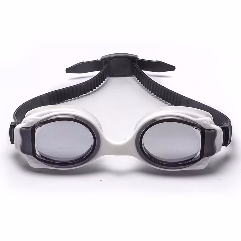 Various Colors Anti-Fog Swimming Goggles Swim Glasses for Junior