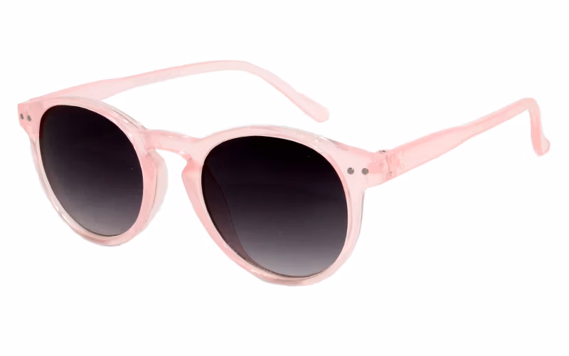 Lovely Baby Beach Style Colorful Printing Oval Frame Sunglass for Kids