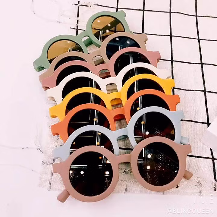 2023 Fashion 90s Retro Round Unisex Vintage Child Sunglasses