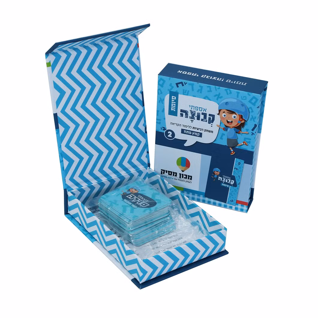 2024 Hot Sales Children Flash Cards with Cardboard Box