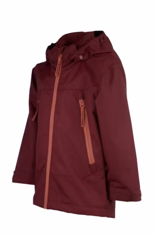 Cabernet/ Faded Roserecycled Shell Jacket Children 1-7 Outerwear