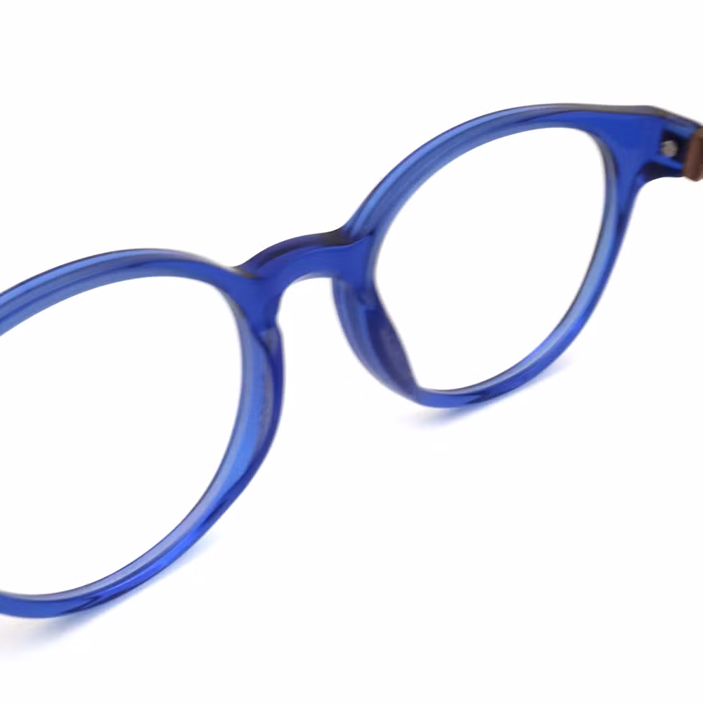 Full Frame Round Acetate Optical Frame for Kids