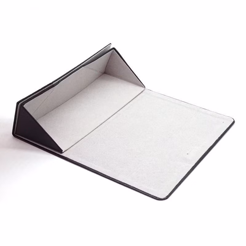 Inno-Z010 Triangular Shaped Folding Glasses Box; Foldable Eyeglasses Cases with Magnet Closure for Optical Glasses and Sunglasses Eco-Friendly