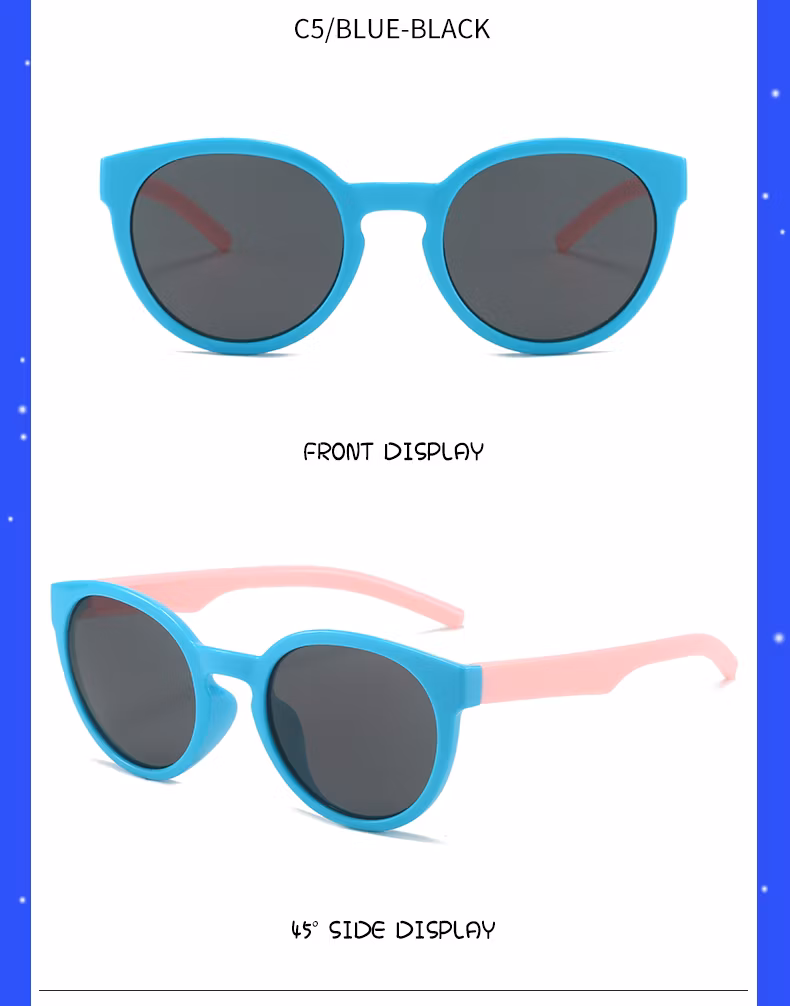 Fashionable Children′s Kids UV400 PC Material Sunglasses