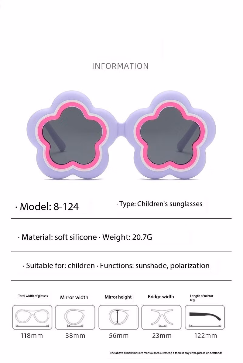 Unisex Kids Sunglasses for Little Boys Girls Gift UV400 Polarized Shades Flexible Silicone Kids Sunglasses
