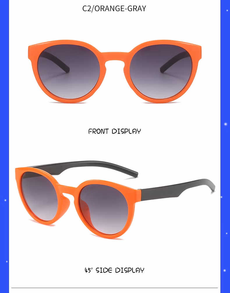 Fashionable Children′s Kids UV400 PC Material Sunglasses