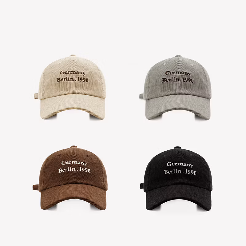 6 Panel Women Men Vintage Carved Brim Sport Running Baseball Caps